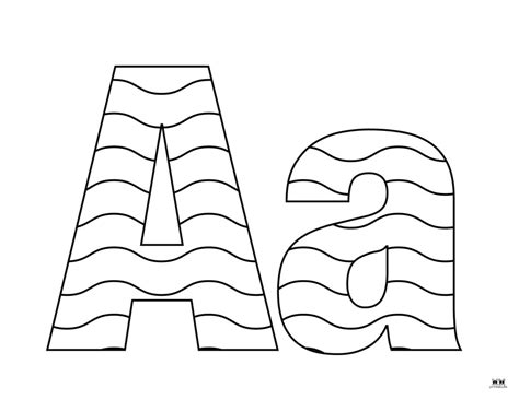 Letter A Coloring Pages 15 Free Pages Printabulls Coloring Library