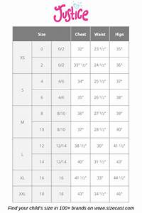 Justice Size Chart Baby Clothes Size Chart Baby Clothing Size Chart
