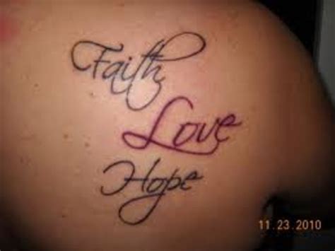 Hope Tattoo Designs Meanings Ideas And Pictures Tatring