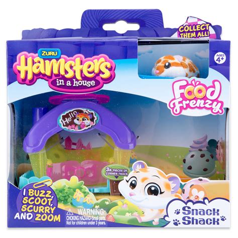 Hamsters In A House Hamster House Purple