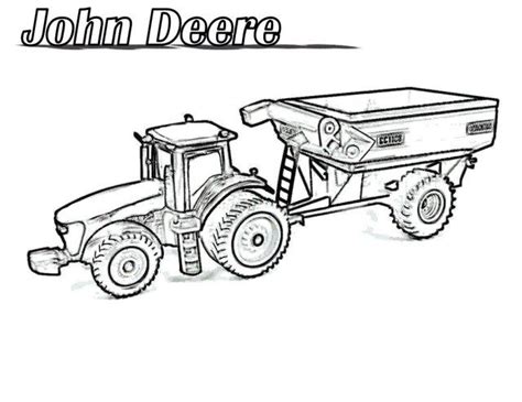 21 Excellent Picture Of Tractor Coloring Pages