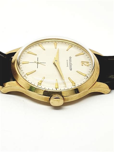 vintage jaeger lecoultre automatic 18 karat gold watch for sale at 1stdibs 18k gold watch