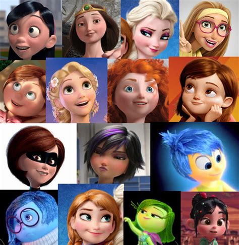 Wtf Do All Animated Female Disney Characters Have The Same Face