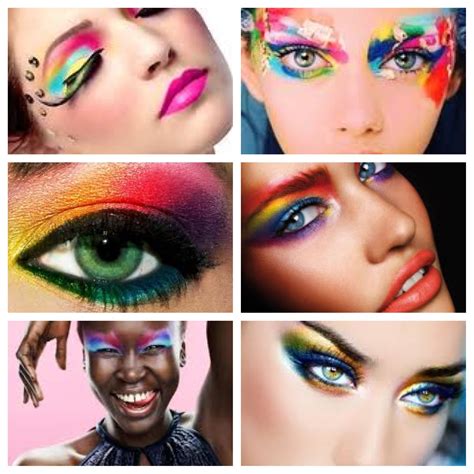 Polychromatic Color Harmony Makeup Looks Makeup Face