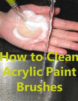 How To Clean Brushes With Acrylic Paint On Them - How to Clean Acrylic Paint Brushes [The Ultimate Cleaning Guide]