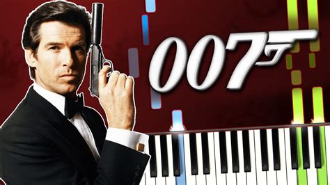 James Bond 007 Original Theme Song Ost Soundtrack Piano Cover Sheet Music Midi Tutorial
