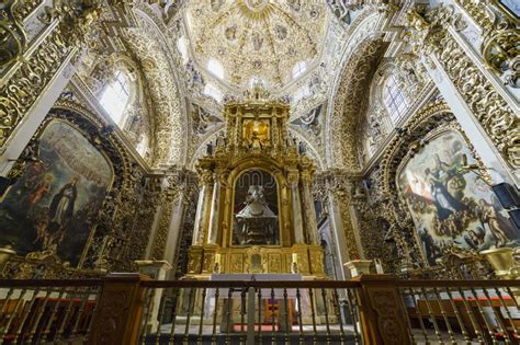 Interior View Of Church Of Santo Domingo Stock Image Image Of Morning