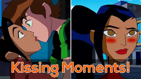 Kissing Moments In Ben 10 Pt02 Ben 10 And Kai Green Youtube