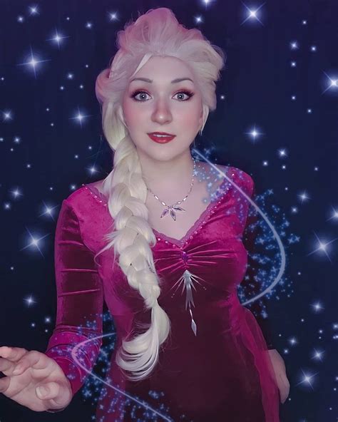 Elsa From Frozen Purple Into The Unknown Dress Downloadable Cosplay