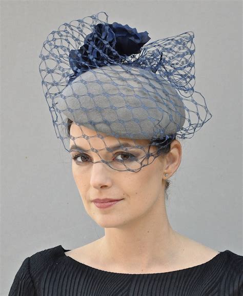 fascinator wedding fascinator hat derby fascinator navy fascinator gray fascinator