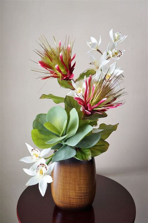 20 Ceramic Vase With Flower Ideas Tropical Flower Arrangements Tropical Floral Arrangements