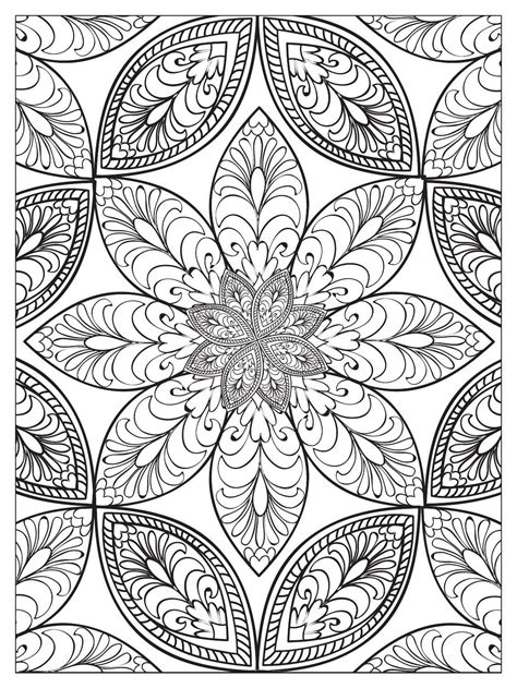 Mandala Simple Coloring Pages For Adults Printable Img Cyber