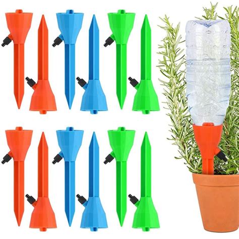 Plant Waterer 12pcs Self Plant Watering Spikes System With Slow