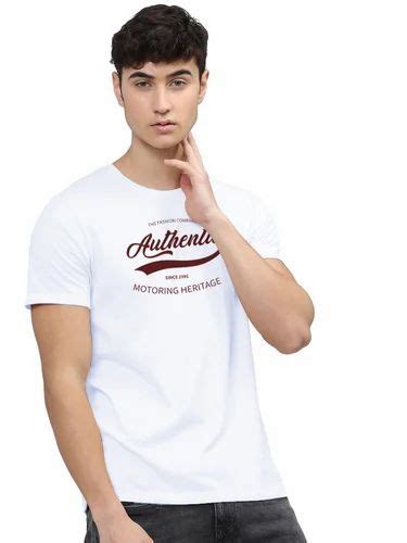 Lycra Cotton Printed Graphic Men T Shirt At Rs 85piece In New Delhi