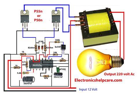 220v Ac To 12v Dc Converter Circuit Diagram Without Transfor