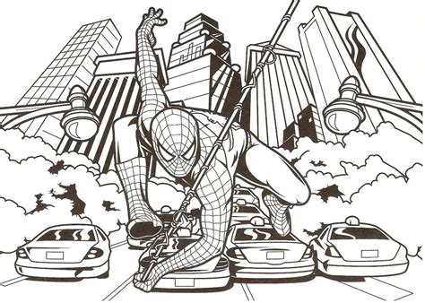Coloring Pages Spiderman