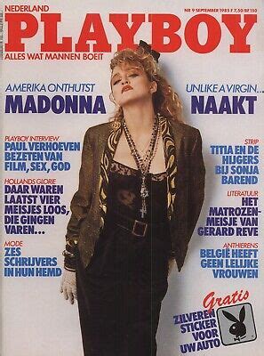 Dutch Playboy Magazine Venice Kong Madonna Dutch Girls Ahoy