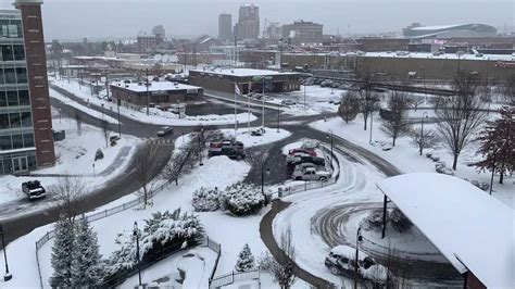Video Time Lapse Captured In Manchester Of Snow Storm And Clean Up