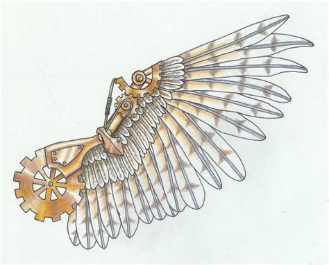 Steampunk Armor Design Wings By ~mechanicalhyena On Deviantart Want