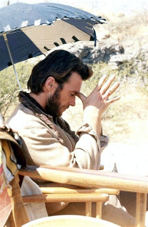 Clint Eastwood On The Set Of Two Mules For Sister Sara 1969 Clint