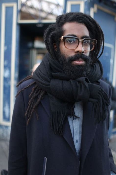 Cool Beard Styles For Black Men With Glasses Picture Guide