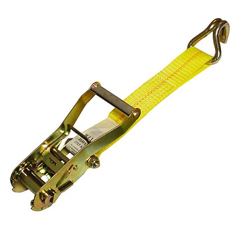 2 Inch Ratchet Strap Short End With Wire Hook Ratchetstrapsusa