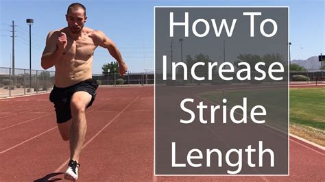 How To Increase Stride Length Sprint Training Youtube