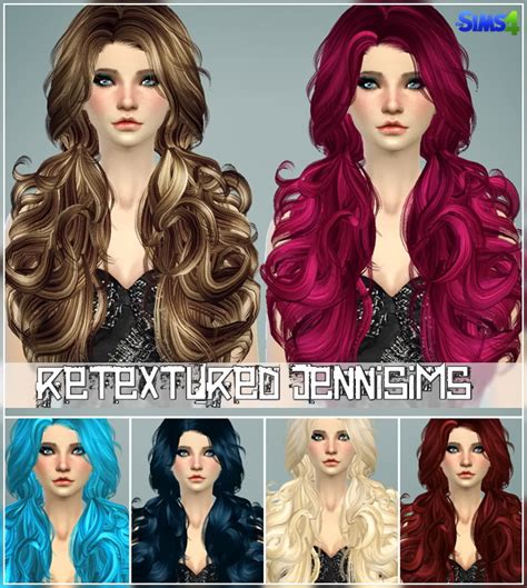 Elasims Hairs Converted Retexture Sims 4 Hair