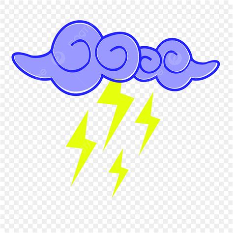 Cloud Lightning Clipart Hd Png Cloud Lightning Lightning Sky Blue