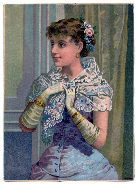 8 Victorian Glove Box Lady Images The Graphics Fairy