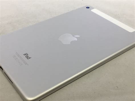 Apple Ipad Mini 4 32gb Silver Unlocked Excellent Condition 190198167439