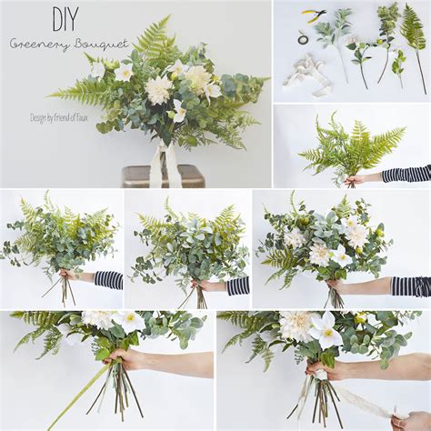 Diy Greenery Bouquet