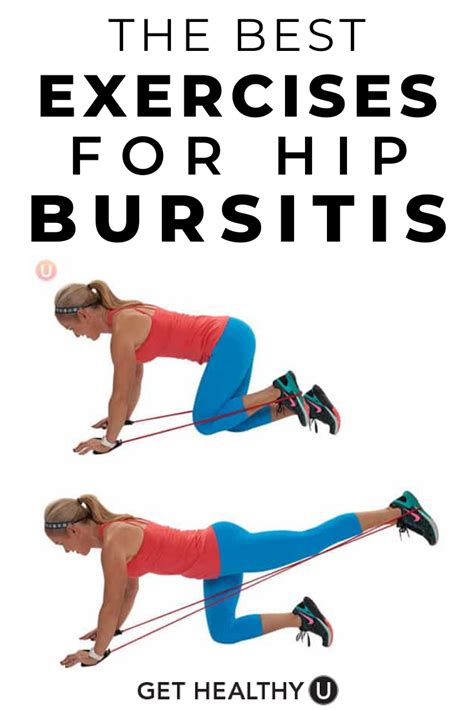 Best Exercises For Hip Bursitis Video Included In Hip Workout Best Exercise For Hips