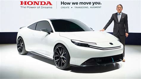 Honda Prelude Reborn As Hybrid Electric Concept Car In Tokyo