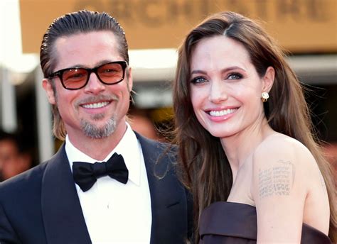 Brad Pitt Et Angelina Jolie Le Comportement Paradoxal Des C L Brit S
