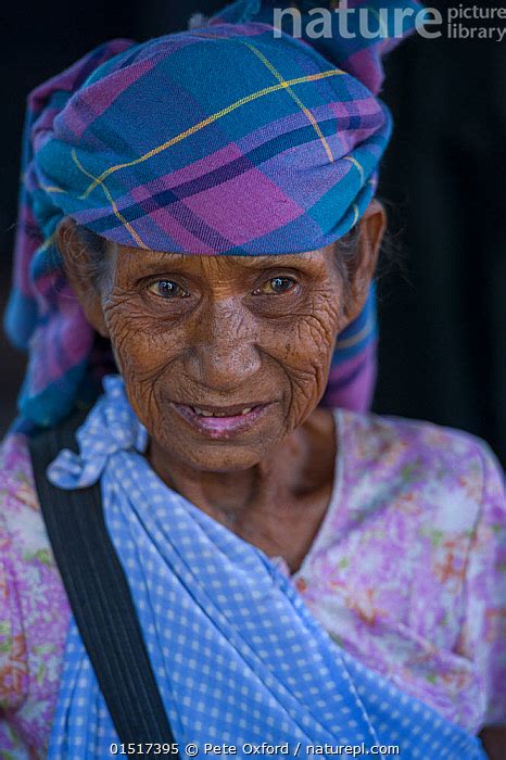 Stock Photo Of Portrait Of Elderly Khasi Woman Meghalaya North East