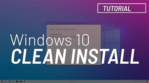 Windows 10 November 2019 Update Version 1909 Clean Install Process