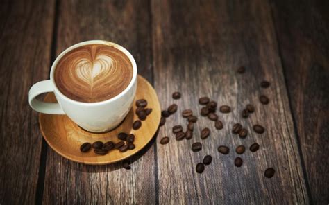 ❤ get the best coffee cup wallpaper on wallpaperset. Coffee, cup, foam, drink, coffee beans, wood desktop ...