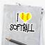 I Love Softball Sticker By Shakeoutfitters  Redbubble