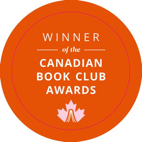 1500 Winner Stickers The Canadian Book Club Awards