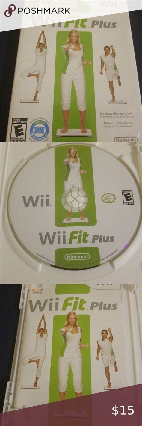 Wii Fit Plus Nintendo Wii 2009 Complete With Manual Rated E Fitness