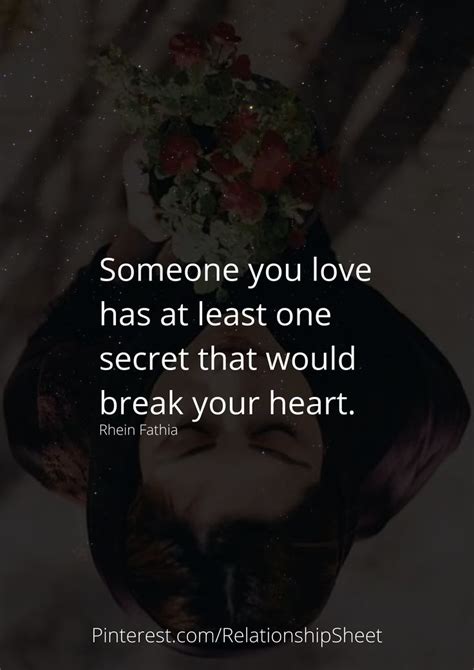 Someone You Love Has At Least One Secret That Would Break Your Heart