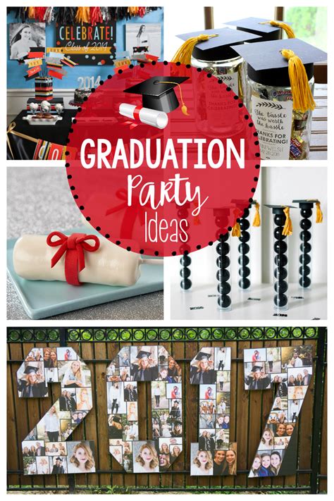 I've rounded up the best graduation party food ideas that your guests and graduate will love! 25 Fun Graduation Party Ideas - Fun-Squared