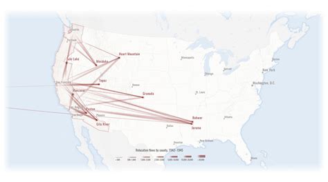 Over 60 percent of the internees were us citizens. Map Of Japanese Internment Camps - World Maps