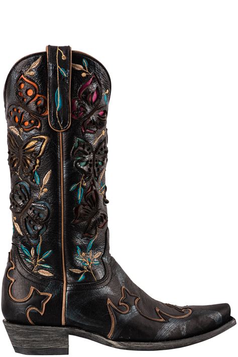 Old Gringo Womens Amadis Cowgirl Boots Black Cowgirl Delight