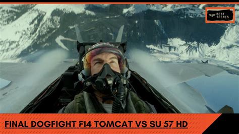 Top Gun Maverick Best Scene Final Dogfight F14 Tomcat Vs Su 57 Blur