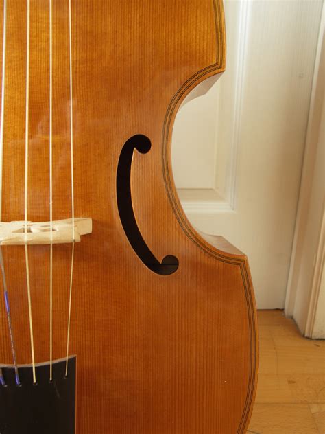 Basse De Viole 7 Cordes Daprès R Chéron 1700 7 Strings Bass Viola
