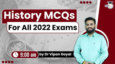 Indian History MCQs L For All Exams 2022 By Dr Vipan Goyal L Study IQ