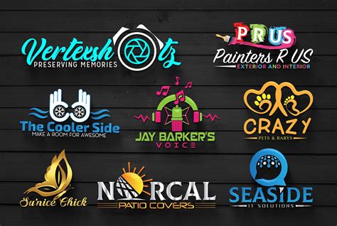 Best 4 Freelance Logo Designers On Fiverr Logo Design Portfolio Logo