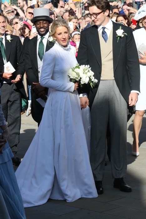 Ellie goulding has tied the knot!the pop star married art dealer caspar jopling on saturday after a yearlong engagement.the ceremony was held at the historic york minster cathedral in yorkshire. Ellie Goulding's wedding dress: All the pictures and ...